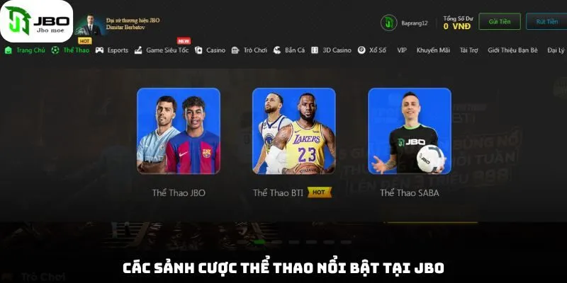 Thể Thao Jbo - Hướng Dẫn Chi Tiết Cho Người Mới Bắt Đầu 3 cac-sanh-cuoc-the-thao-noi-bat-tai-jbo