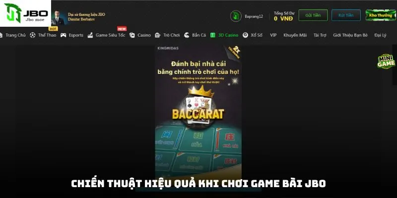 Game Bài Jbo - Tổng Hợp Những Trò Chơi Bài Hay Nhất 2025 6 chien-thuat-hieu-qua-khi-choi-game-bai-jbo